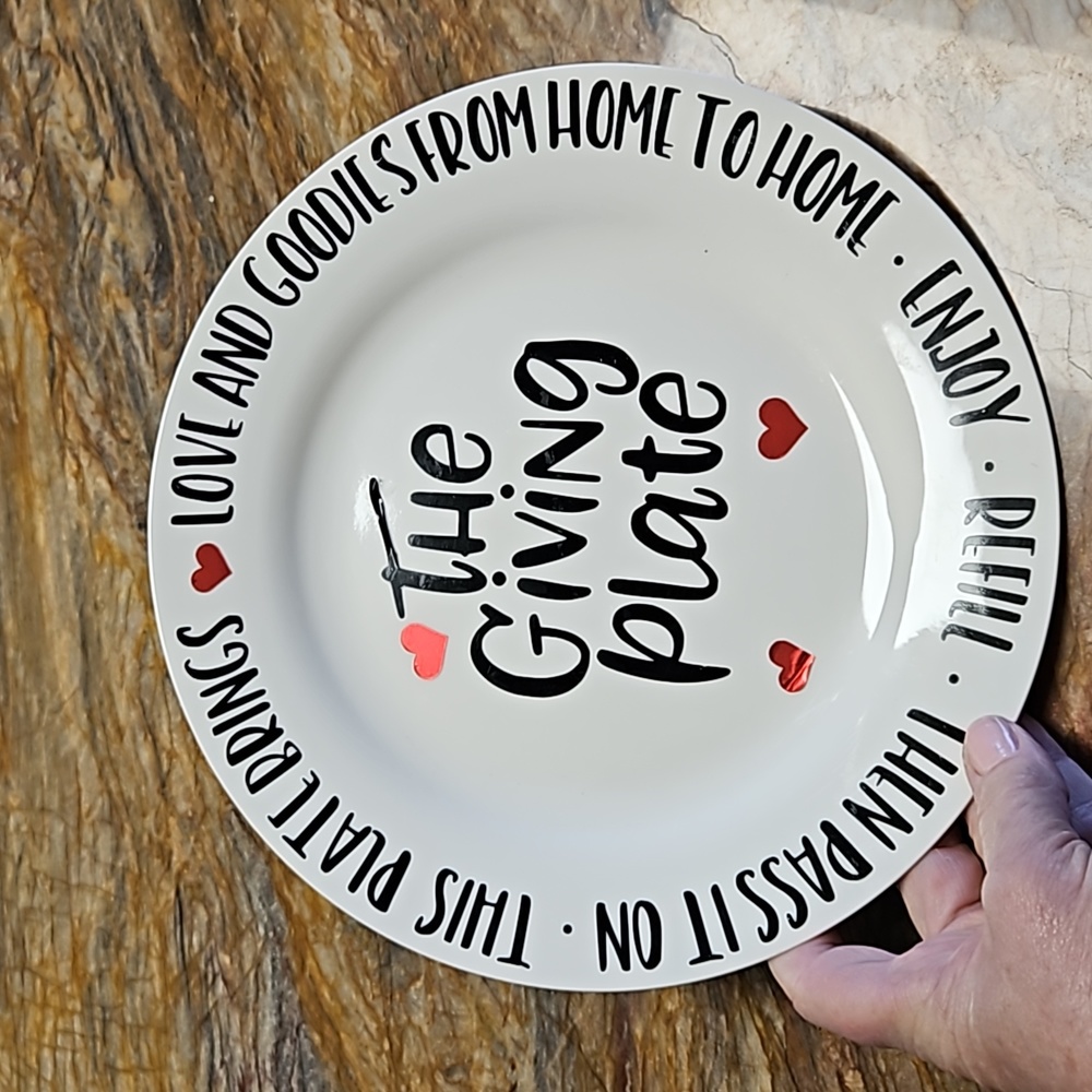 ROYAL NORFOLK The Giving Plate dish